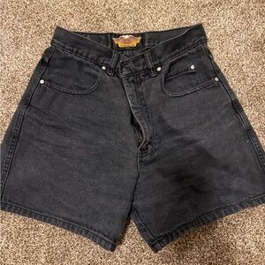 Harley-Davidson Dark Gray Denim Shorts